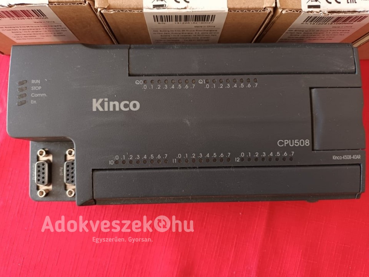 Kinco PLC főmodul és kiegészítő modulok