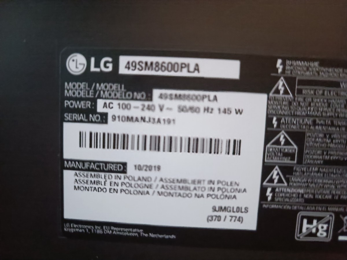 LG Nanocel LED TV Eladó 