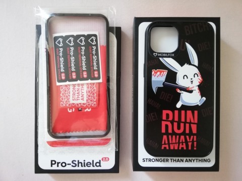 Mobilfox Pro-Shield üvegfólia és Full-Shock védőtok Iphone 13...