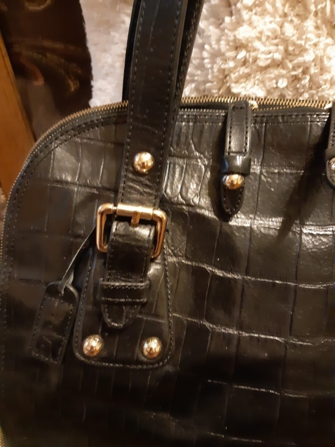 Zara fekete női táska