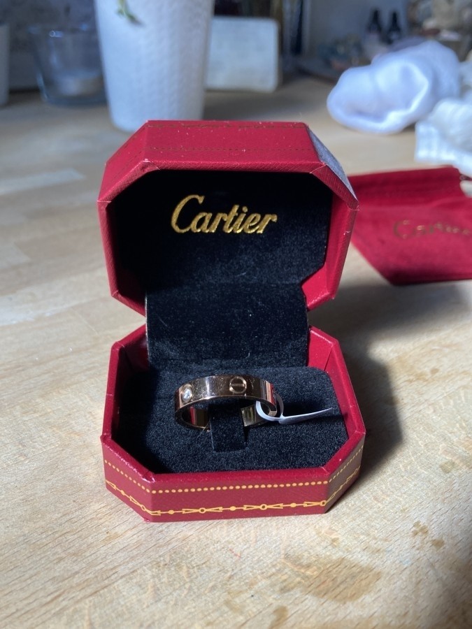 Cartier 750 gyűrű utángyártott