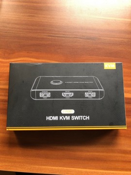 HDMI KVM Switch / Kapcsoló HDMI 2.0 4K @60HZ kompatibilis
