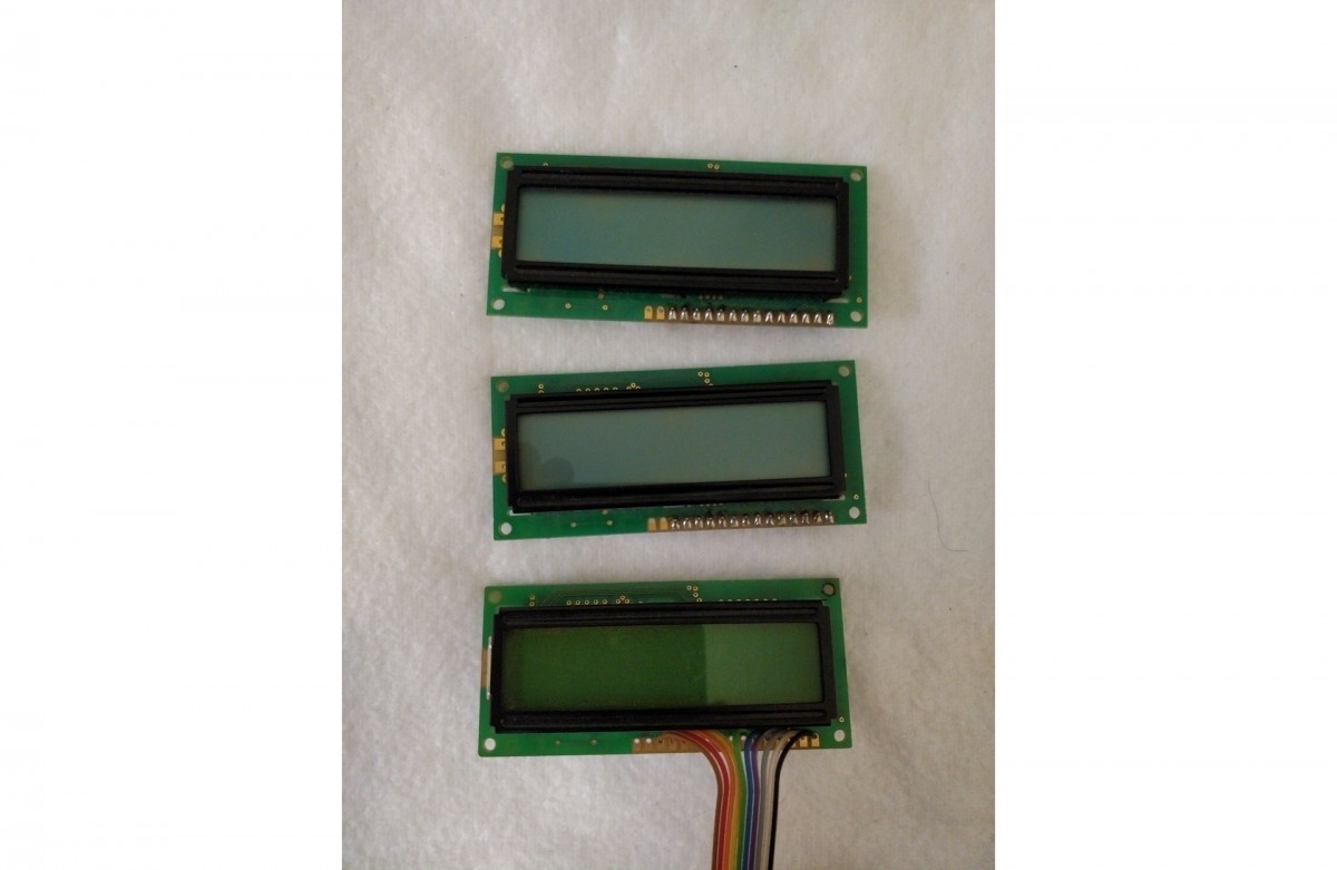 [Csomag] 3db EW162 LCD Kijelző (2x16) (#146-3570)