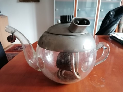 Antik teafőző kanna