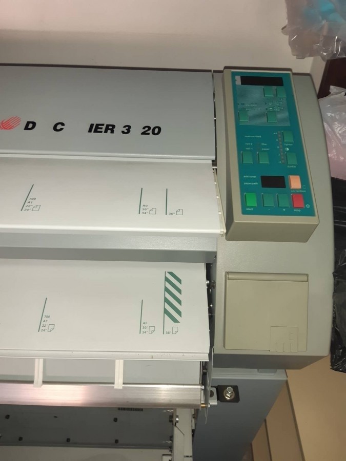 Fénymásológép 29,7 (A4)től-118,9cmig (A0) szélesség DIACopier