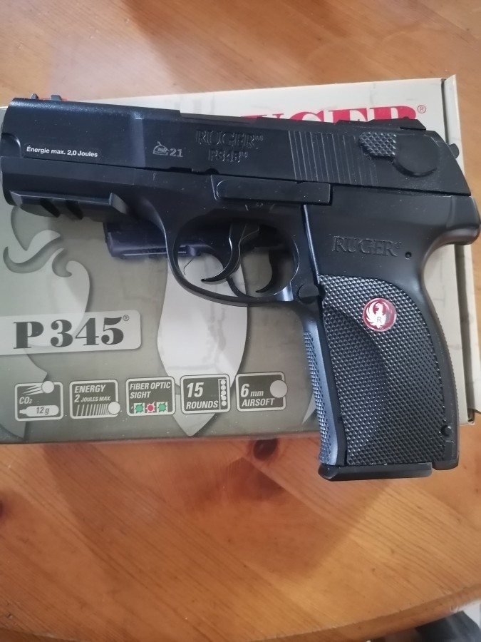 Ruger p345 airsoft co2 pisztoly 