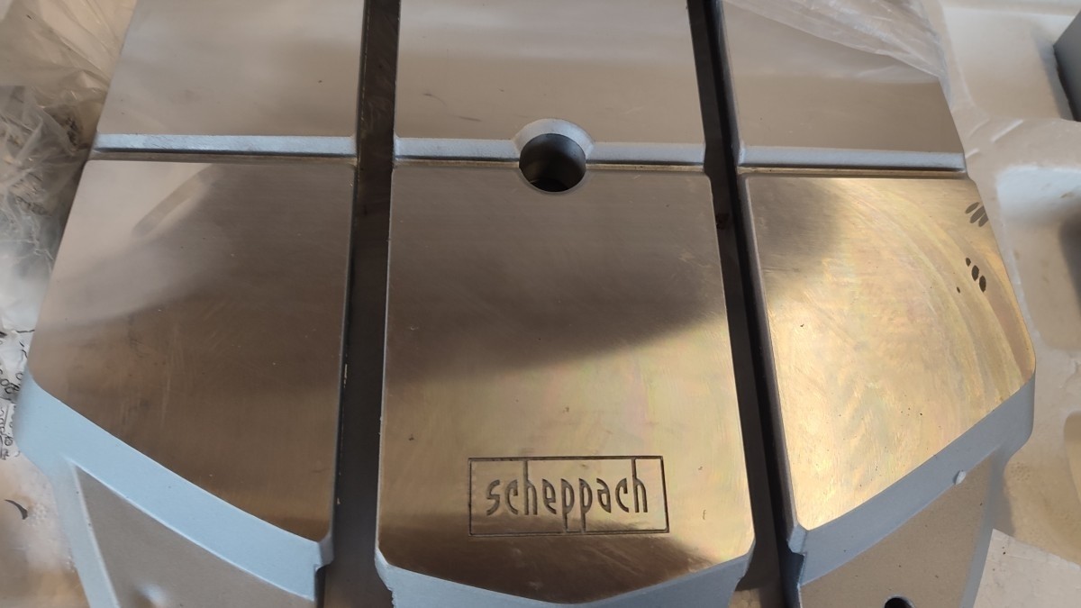 Scheppach dp60 oszlopos fúrógép, állványos fúró, 