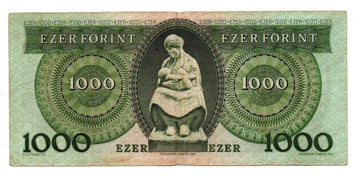 1000 forint 1983 március B ! Ritka!