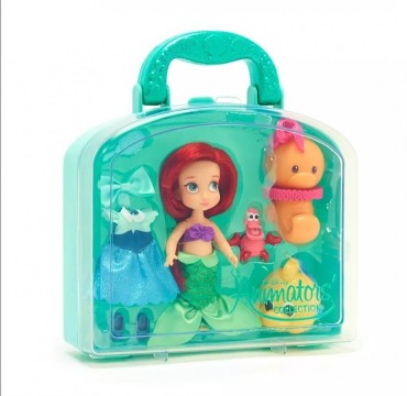 Új Disney Store mini Ariel, a kis hableány Animator táskás...