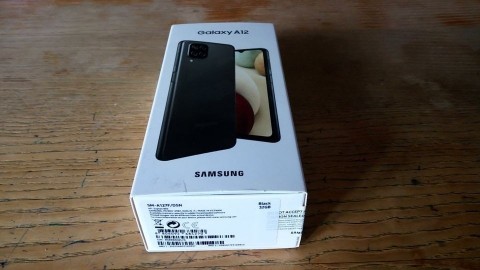 Samsung Galaxy A12 3/32 GB Dual SIM, Fekete, kártyafüggetlen...