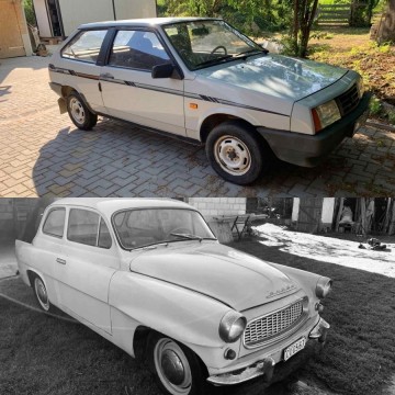 Skoda Octavia Super (1962 évjárat) & Lada Samara (1990 évjárat)