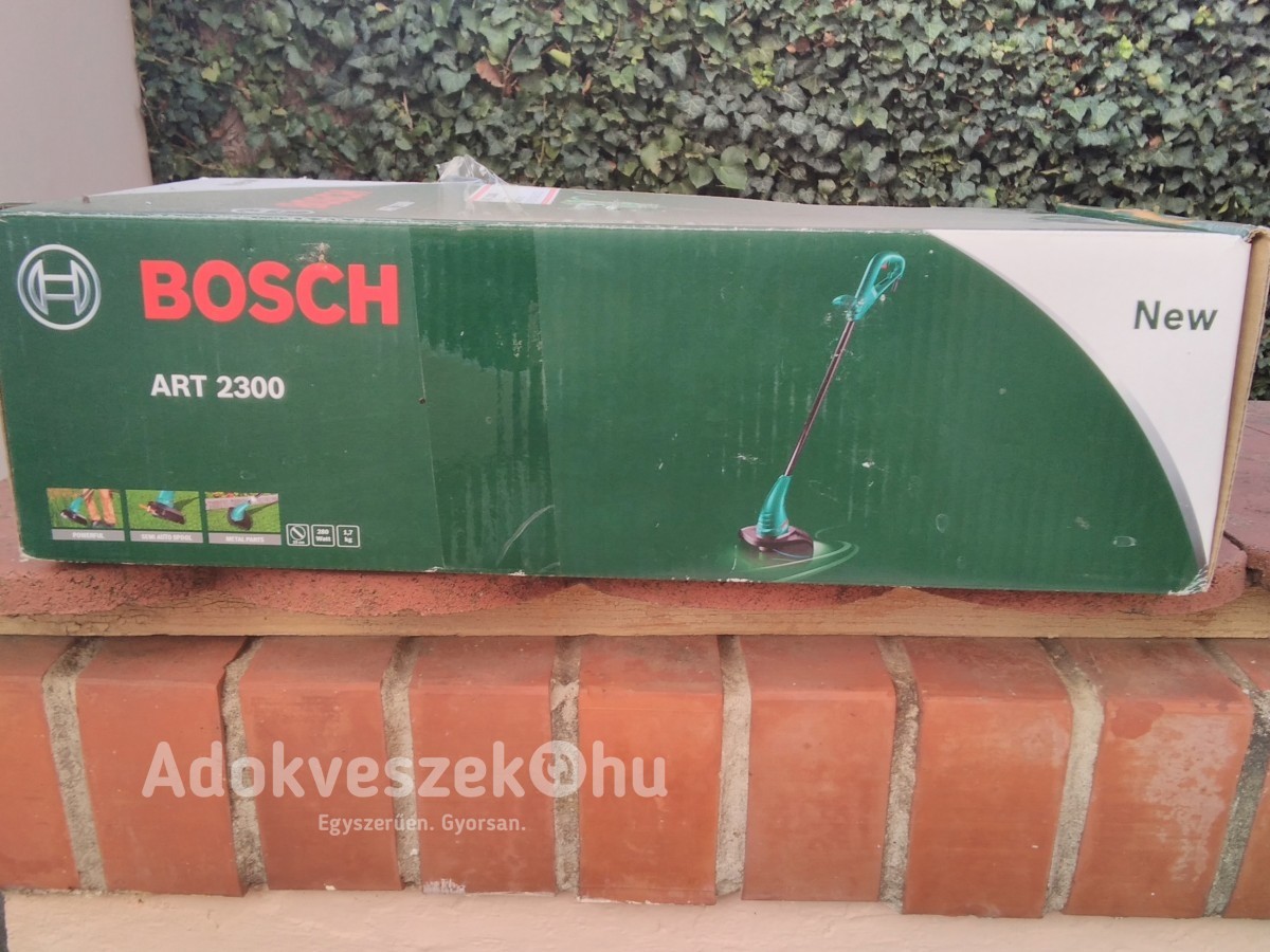 új Bosch fű szegelynyiro 