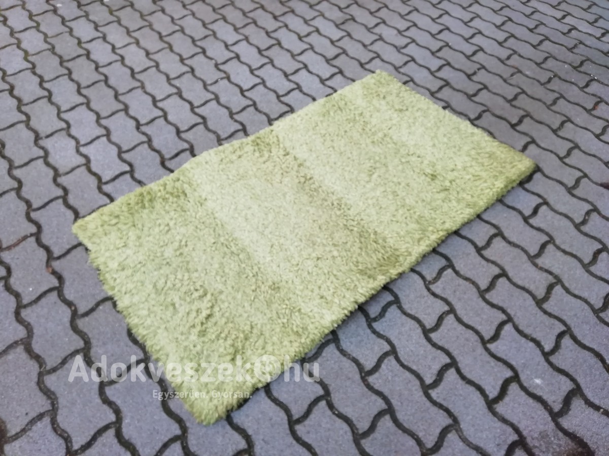 Zöld Shaggy szőnyeg 80x150 cm