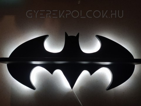 Batman polc led világítással új