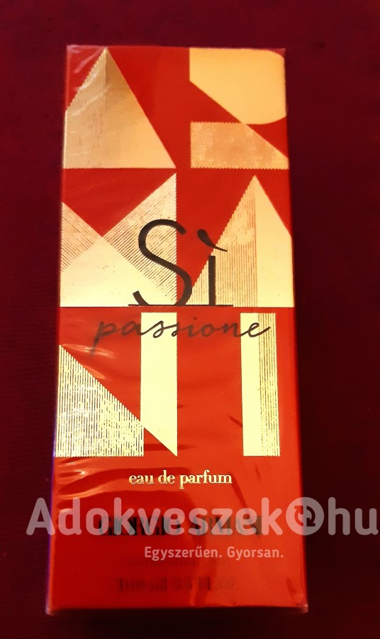 Eladó Giorgio Armani 100 ml.Limitált változatú !!! Si Passione eredeti parfüm szinte ingyen