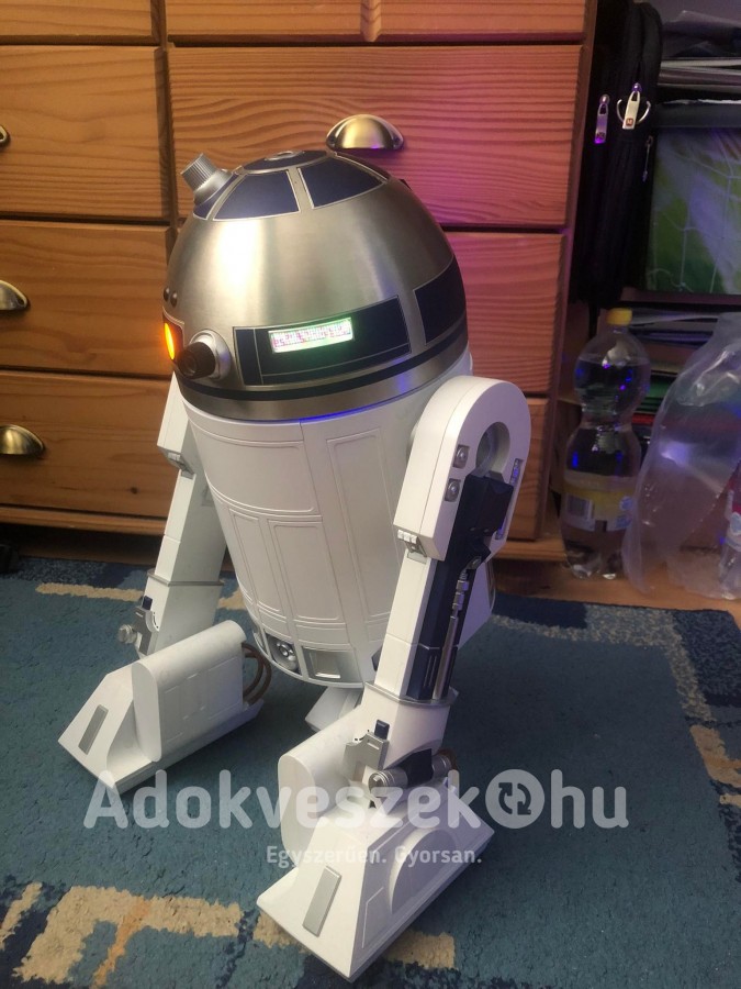 Deagostini R2-D2 Modell összeszerelve, magazinokkal, egyéb tartozékokkal
