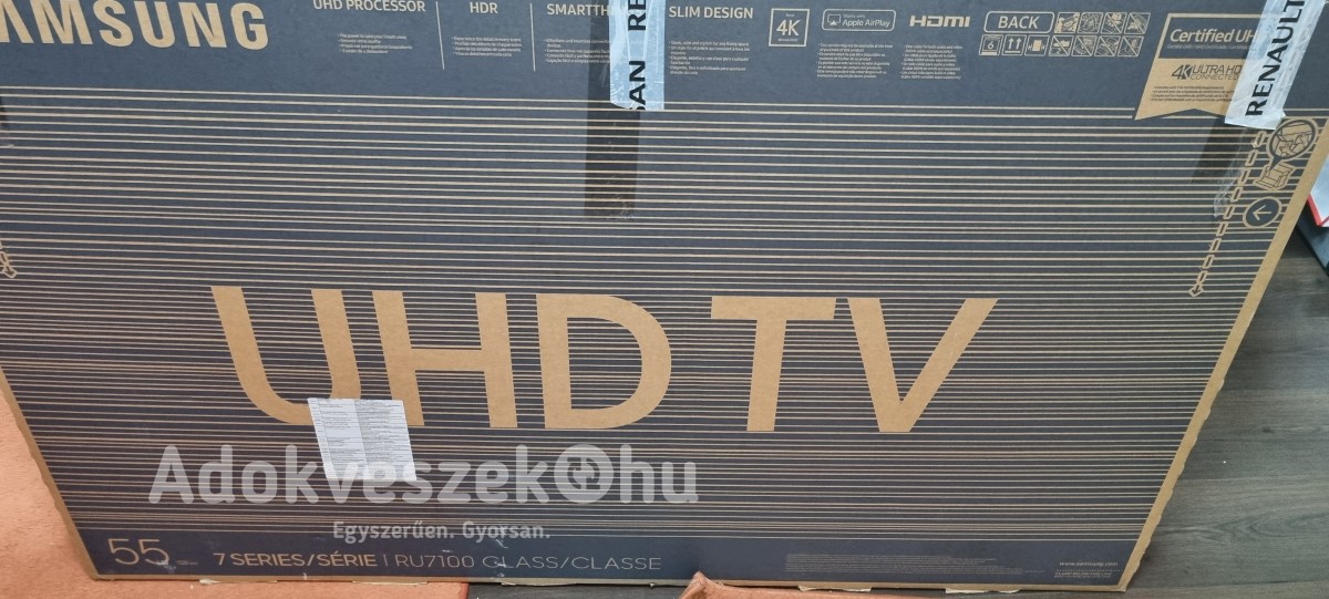 Samsung 55"  4k led Tv
