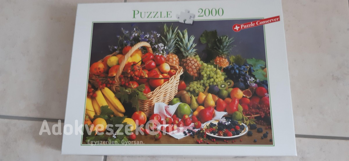 2000 darabos Blatz puzzle, Csendélet
