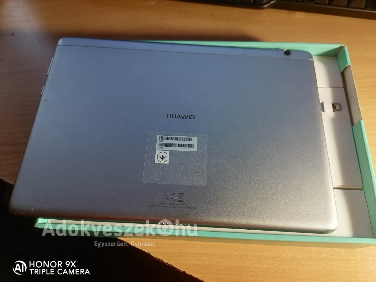 Huawei Mediapad T3 10" 16GB Wi-Fi+SIM kártyás szép állapotú tablet 