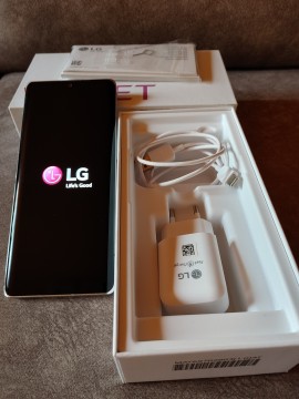 LG VELVET 6/128GB Dual Sim 6,8 coll 4G okostelefon