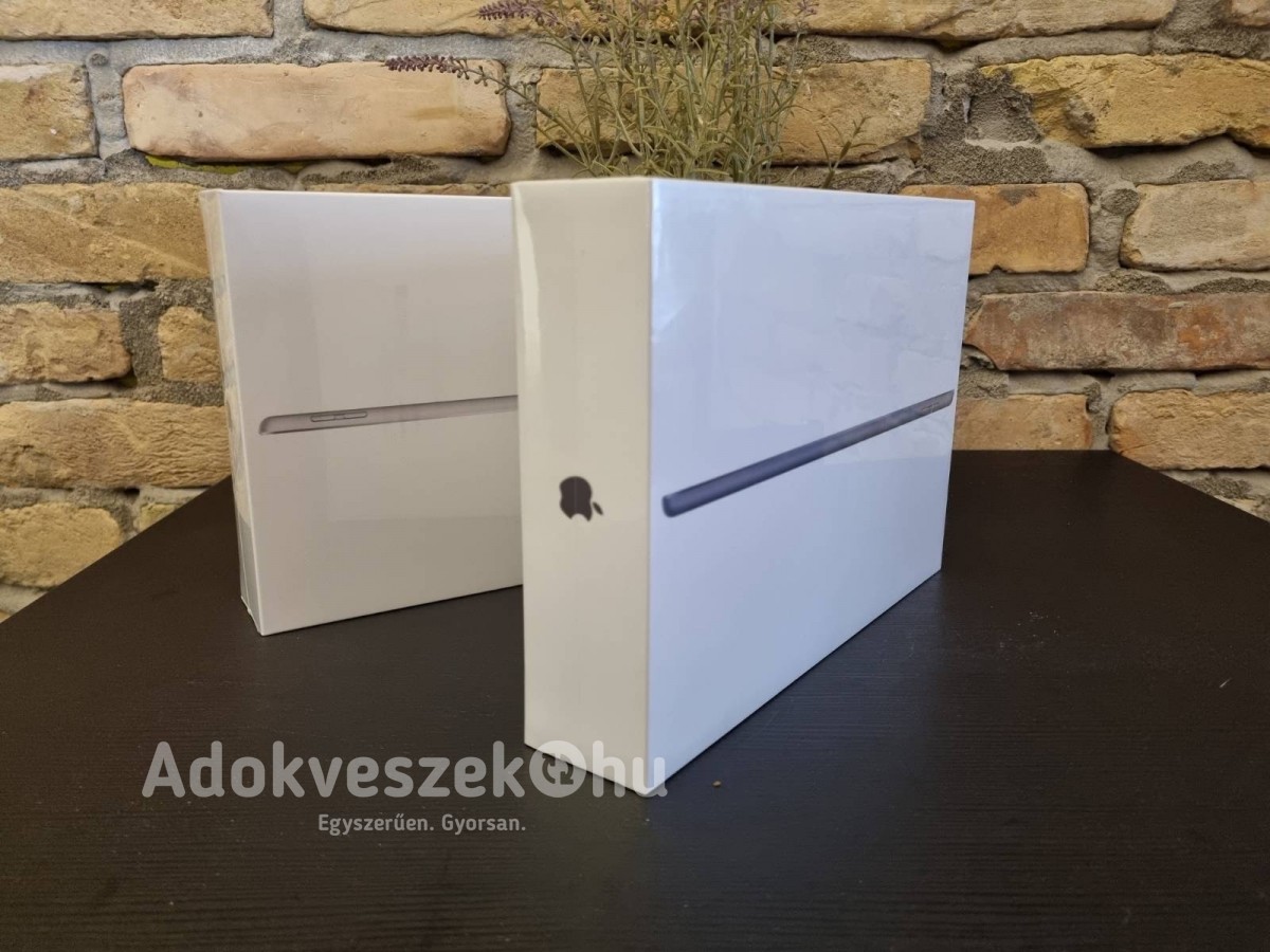 Apple iPad 9 10.2 64gb wifi 2021 Grey/Silver ÚJ, BONTATLAN, 1 ÉV GARANCIA