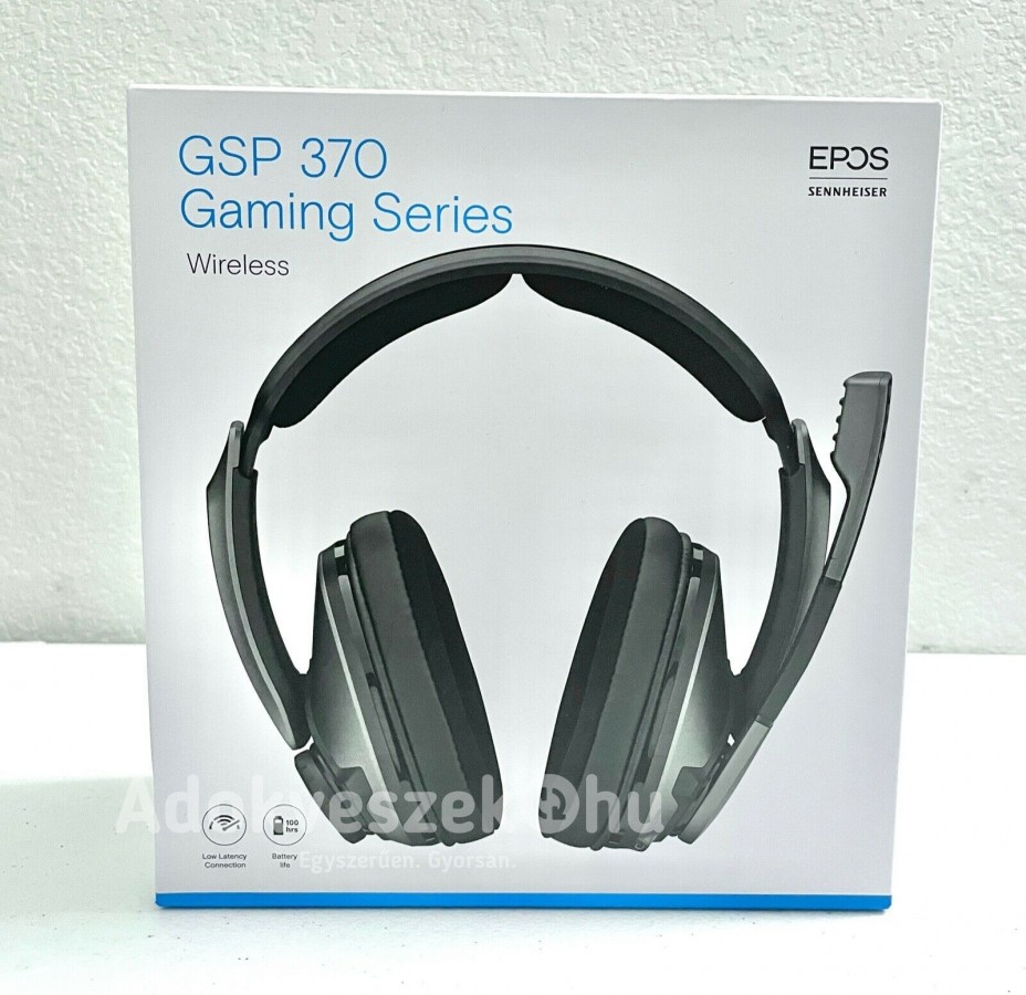  Új Sennheiser EPOS GSP 370 gamer fejhallgató eladó 