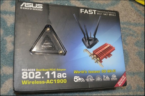  Asus 802.11ac kétsávos Wireless-AC56 PCIe adapter 
