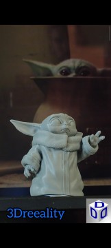 Baby Yoda // egyéb 3D nyomtatott termék