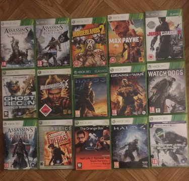 Xbox 360 játékok eladóak