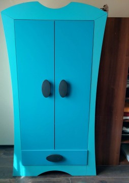 Ikea kék bútor