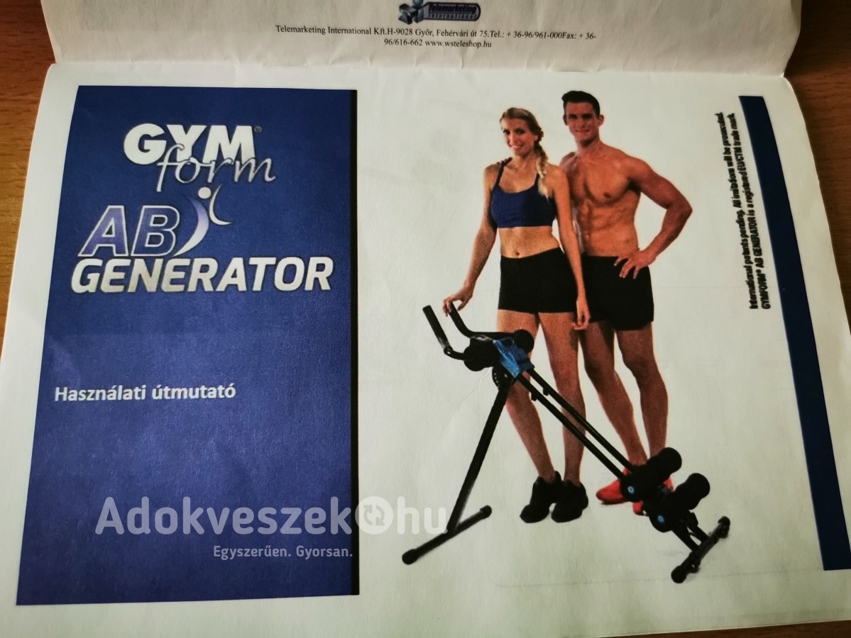 Ab Generator Gym form