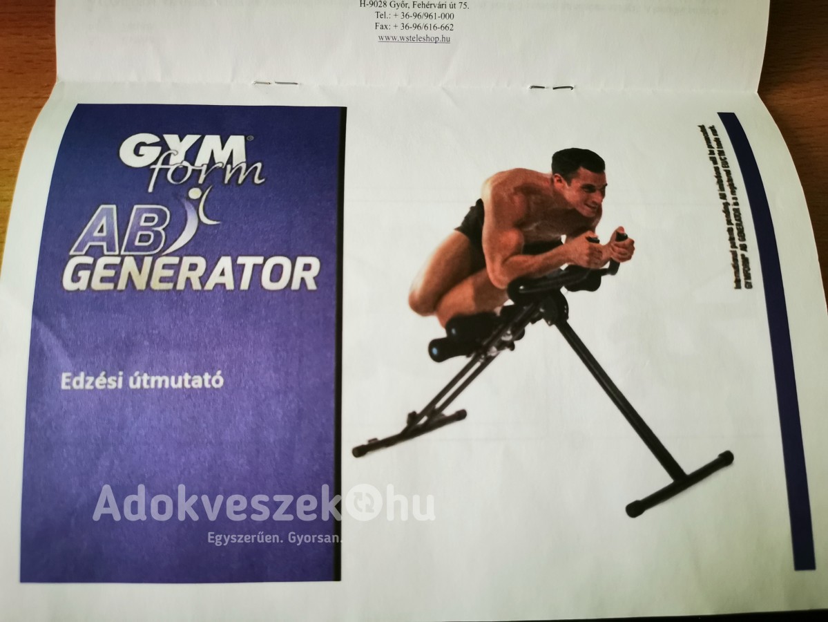 Ab Generator Gym form