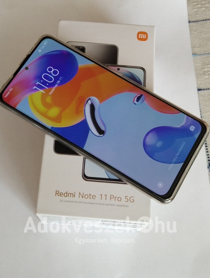 Eladó Xiaomi note 11 pro 5g 128gb 8gbRAM  