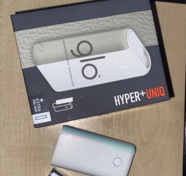 Glo Hyper+ Uniq  készülék ajándék mentolos Neo