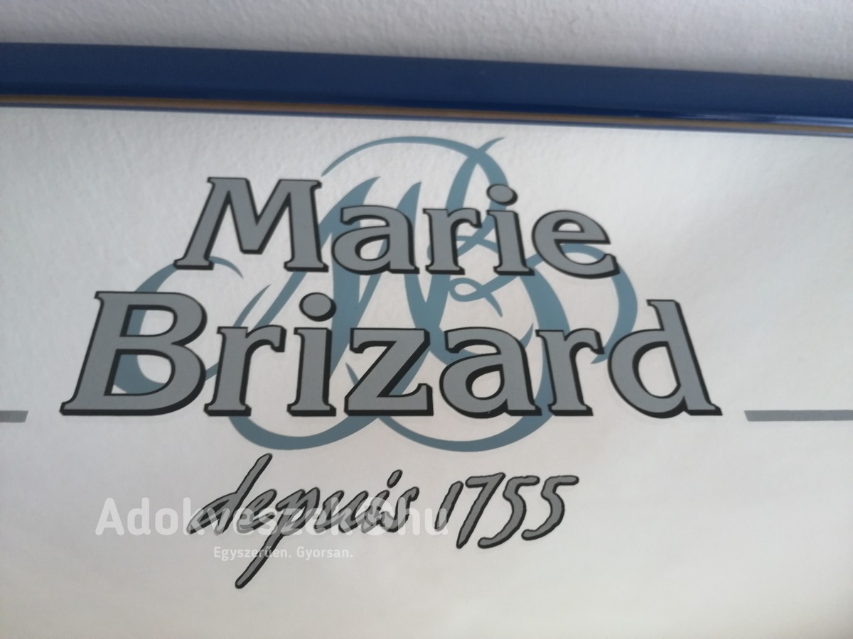 Marie Brizard fali reklám tükör 74x54cm