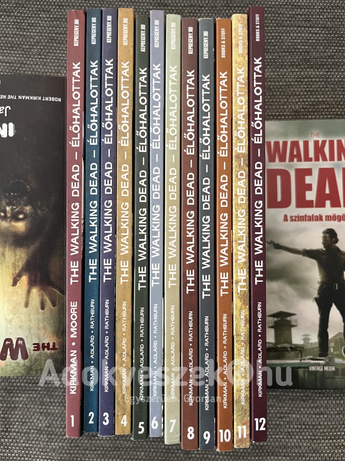 Walking Dead képregények és könyvek