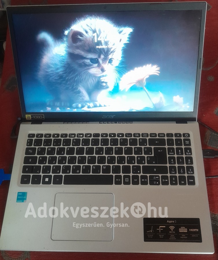 Új garanciás Acer Laptop Aspire 3 Intel - A315-35-P60C