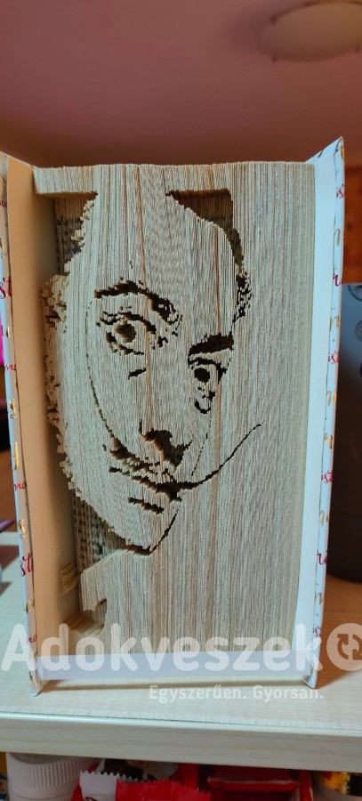 Könyvszobor, Salvador Dalí, Ajándék