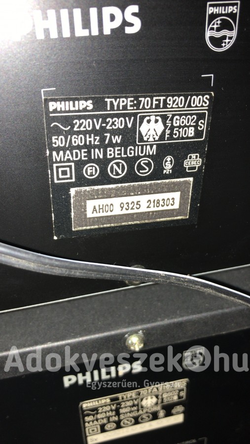 Phillips 70 FT 910-920 erősítő, tuner, CD lejátszó eladó