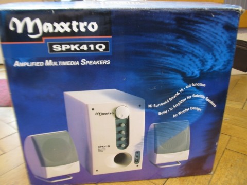 Maxxtro SPK41Q 2.1 multimédia hangdoboz szett eladó
