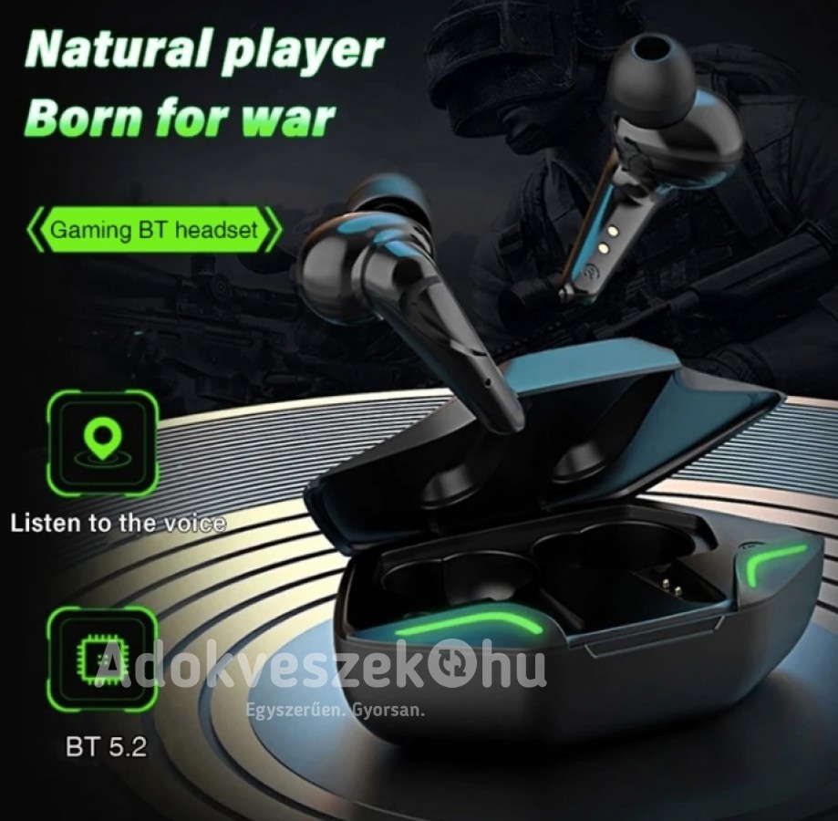 Új,G11 Tws  Bt5.2 vezeték nélküli játék/ sport fülhallgató szuper áron! 
