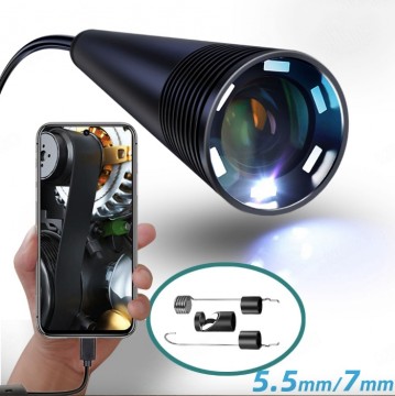 Új, 7 mm-es  Endoszkóp kamera Android telefonhoz  USB Type C(2...