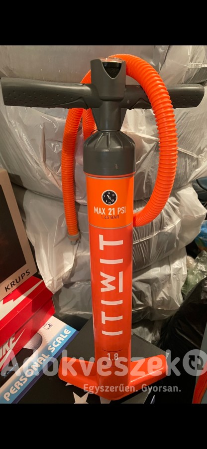 ITIWIT Felfújható SUP 11’ Evezővel, vízhatlan táskával, uszonnyal, pórázzal, pumpával