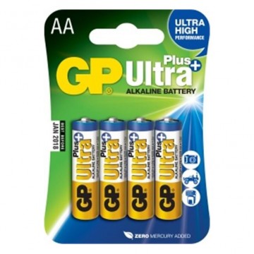 Alkáli ceruzaelem AA, GP Ultra Plus, 4 db