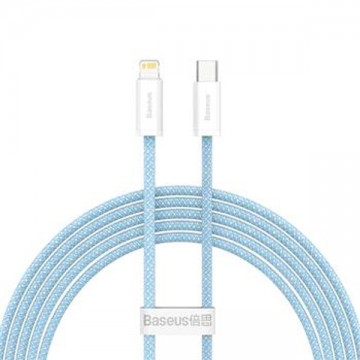 Baseus gyorsan töltő adatkábel USB-C/Lightning 2m, kék