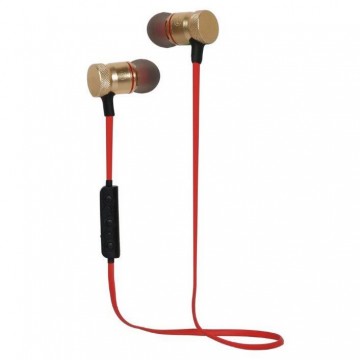Carneo S3 bluetooth Fülhallgató fülbedugós, piros