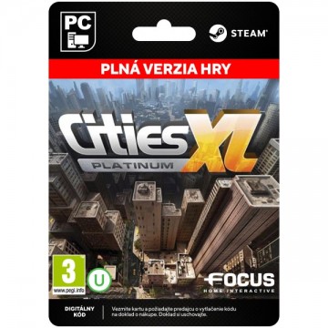 Cities XL Platinum [Steam] - PC