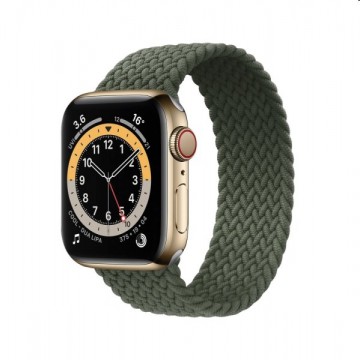 COTEetCI nylon karkötő 125 mm for Apple Watch 38/40/41 mm, zöld