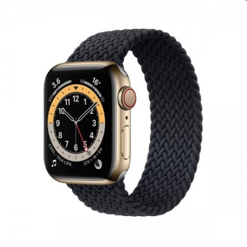 COTEetCI nylon karkötő 148 mm for Apple Watch 38/40/41 mm, fekete