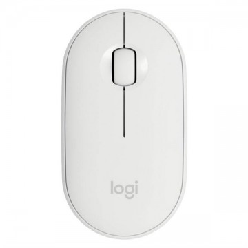 egér Logitech M350 Pebble Wireless Mouse, fehér